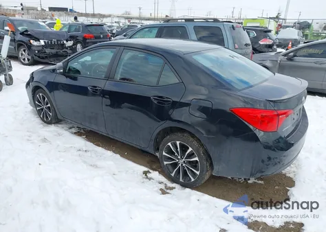 2017 Toyota Corolla Se from USA, damaged, VIN 2T1BURHE4HC831603